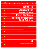 NFPA 15 Standard for Water Spray Fixed Systems for Fire Protection in Millbrae, California