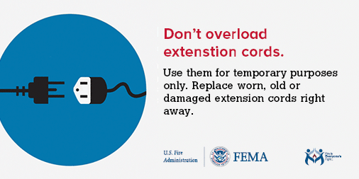 Do Not Overload Extension Cords